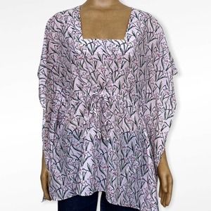 Morgan Lane Swimsuit Coverup in Tina Floral Size Small